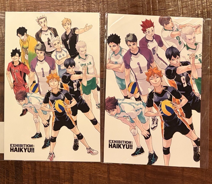 Jump shop 相卡+原畫展明信片