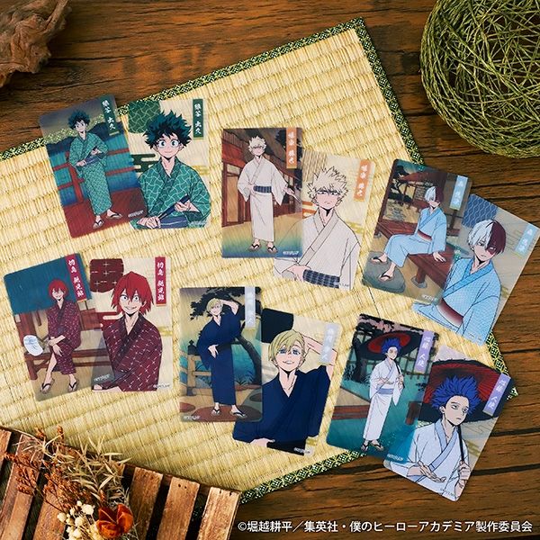 浮世繪風透明角色卡 隨機單抽(1包2張)