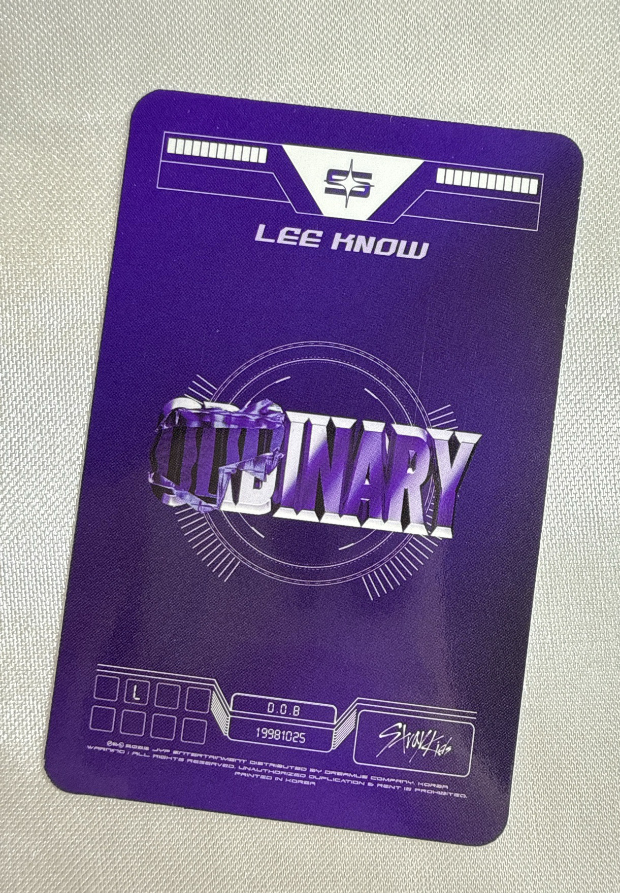 ODDINARY 專輯卡 Jewel case ver.