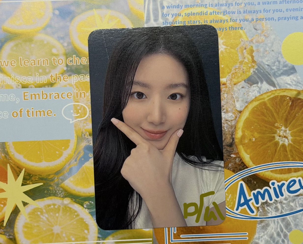 💛迷八 第一週打歌卡