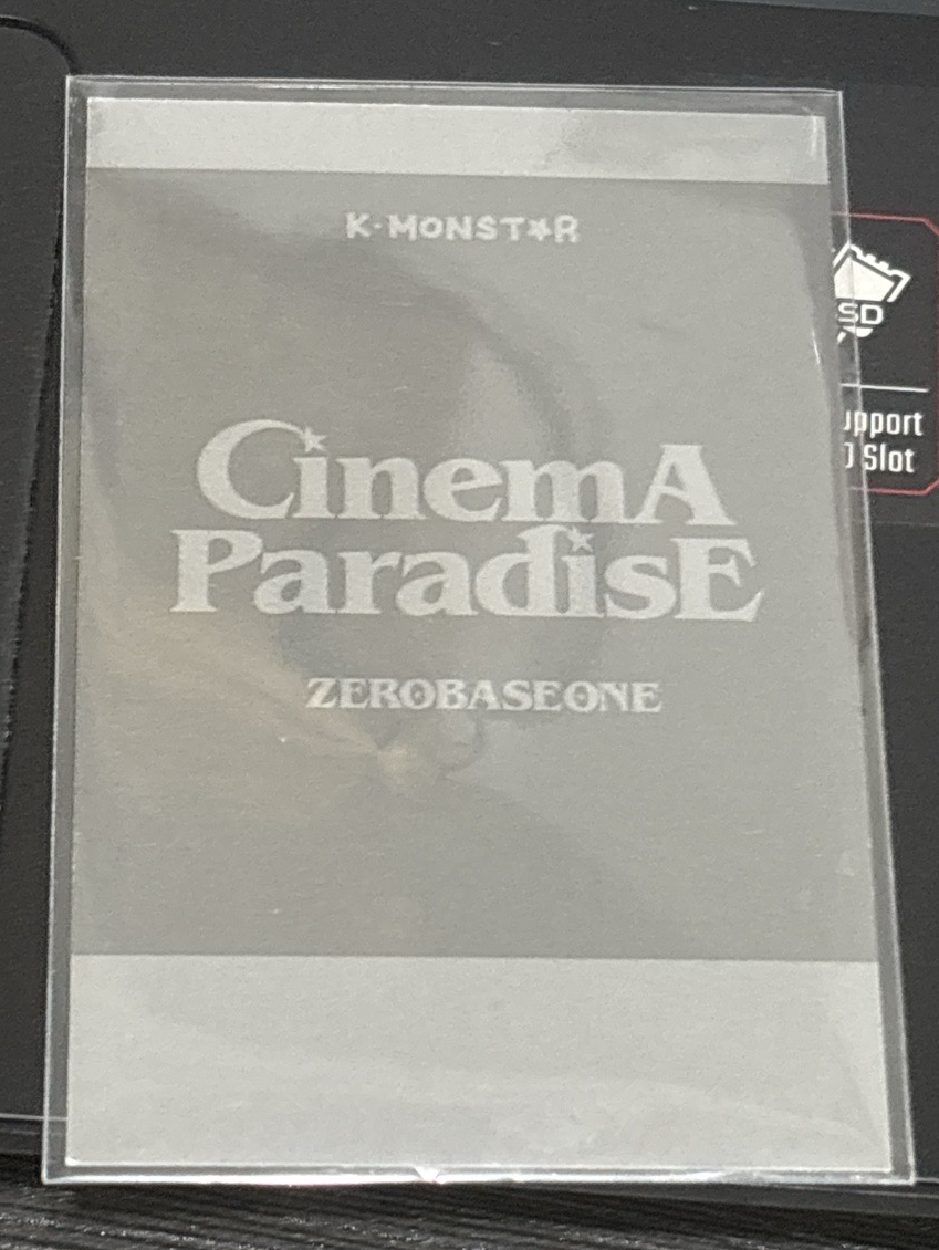 ZB1 成韓彬 SUNG HANBIN 迷四KM幸運卡拍立得