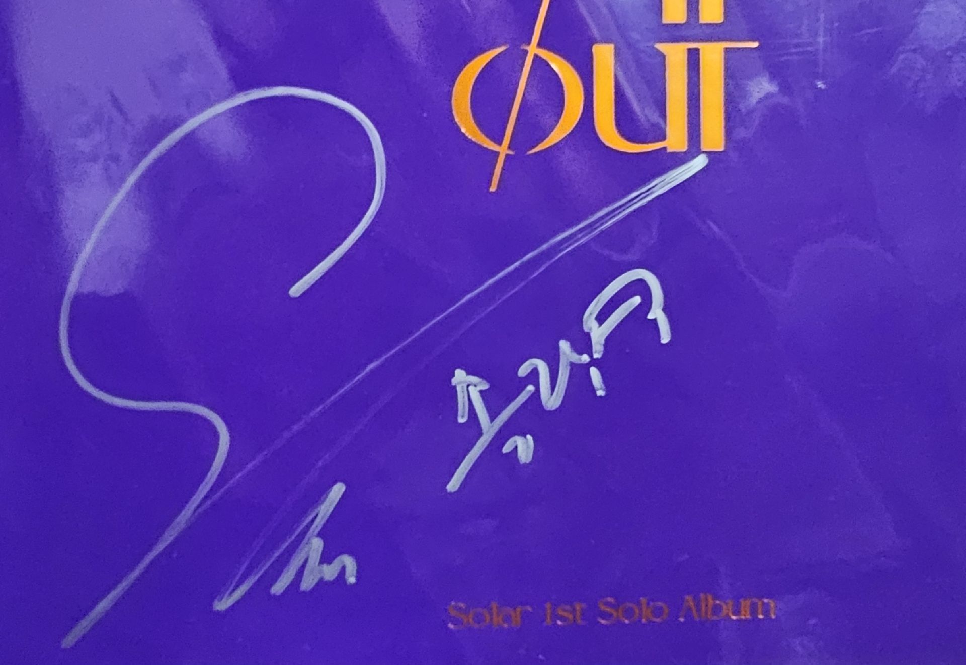 【MusicKorea 簽專】Solar 頌樂 Spit it out MAMAMOO 簽名專輯