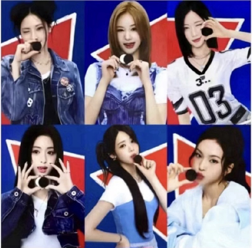 BABYMONSTER&OREO 代言卡