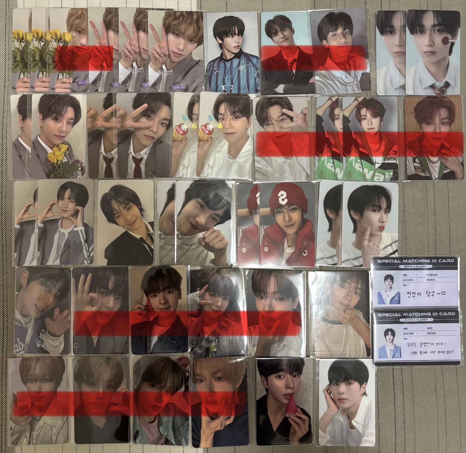 男寶二韓場展會小卡