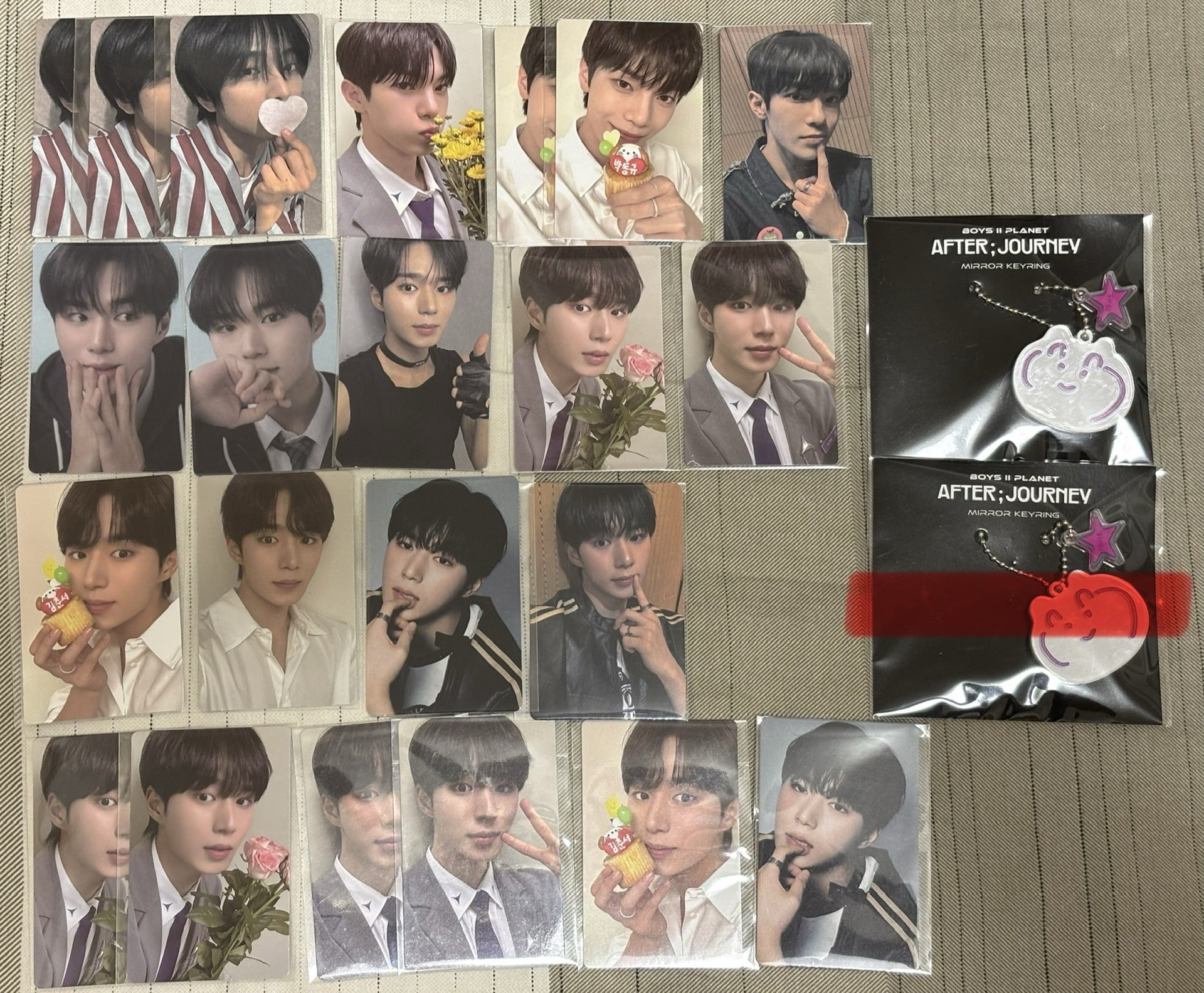 男寶二韓場展會小卡