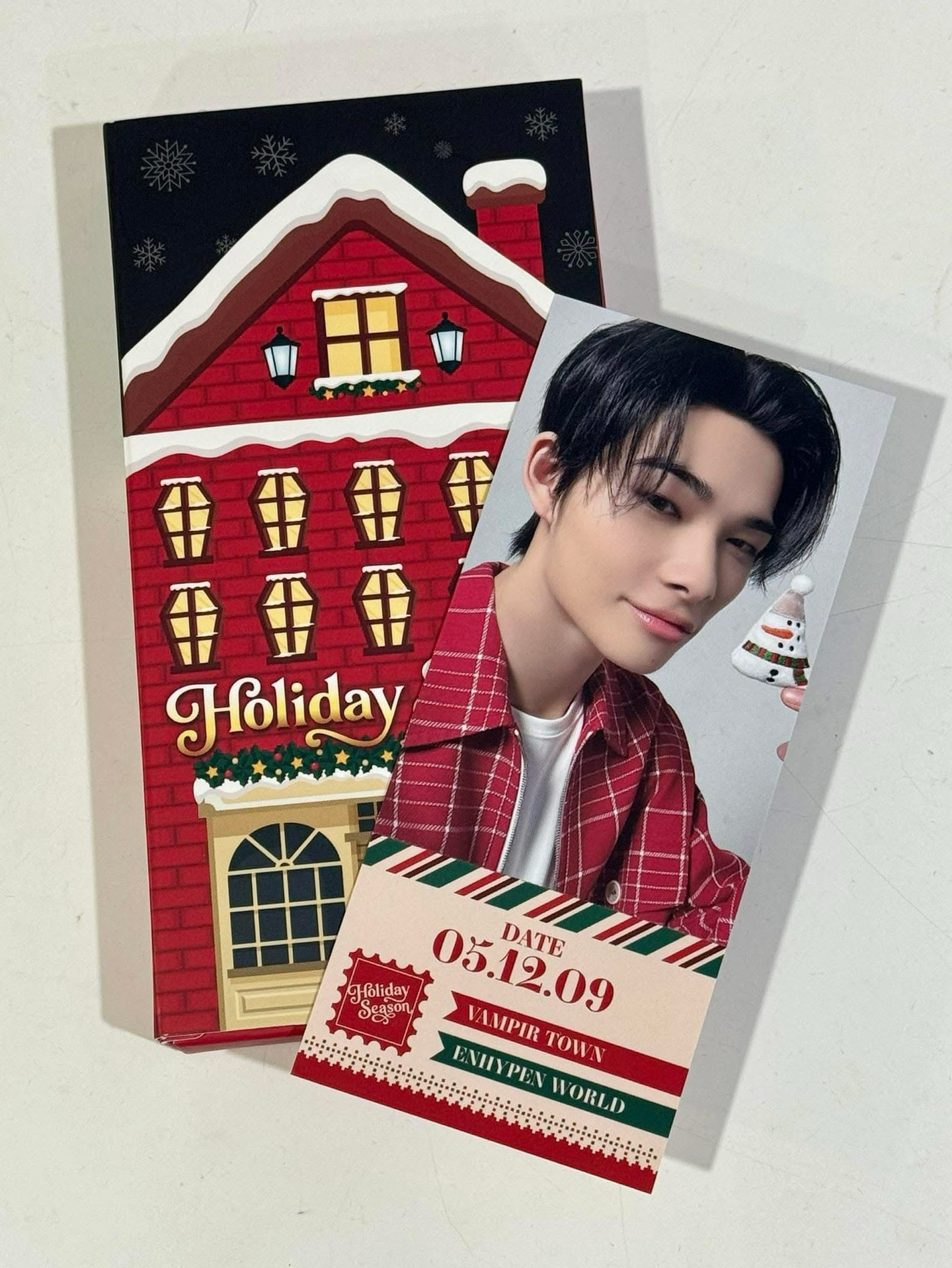 ENHYPEN WORLD 聖誕卡盒 西村力 Niki