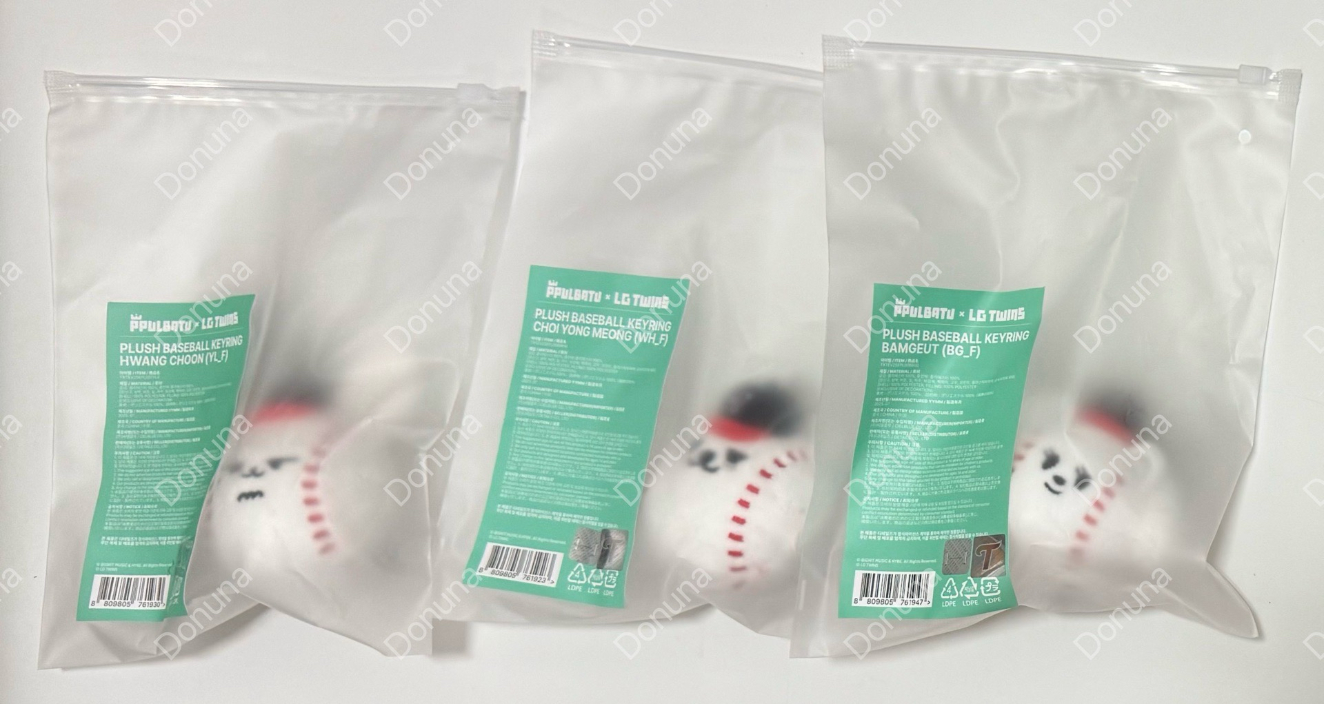 現貨 TXT 角巴兔 LG 棒球大頭