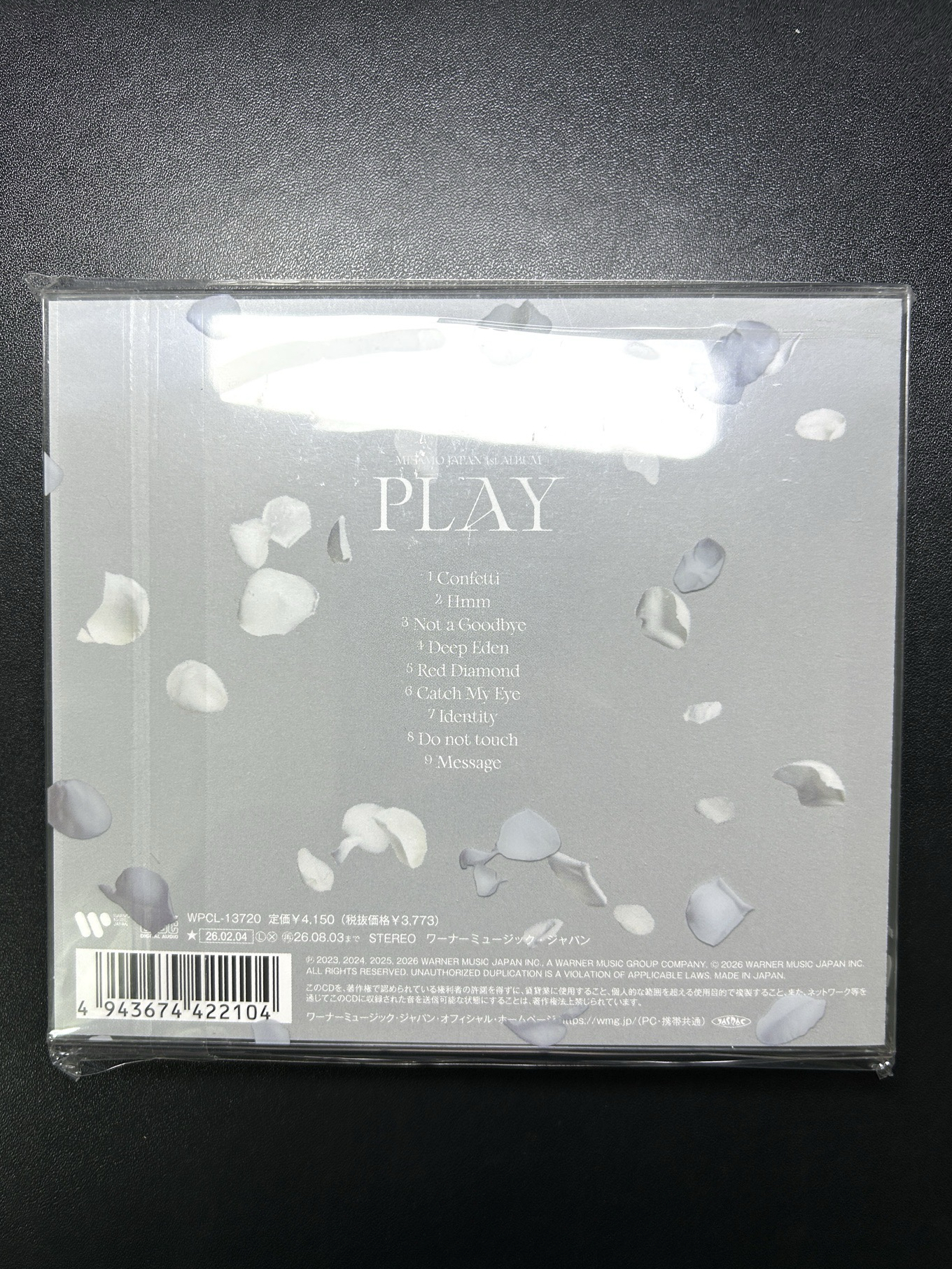 MISAMO PLAY初回限定盤B+塔店特典（SANA燙金卡）