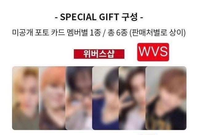 wvs特別禮一套（下單前請詳閱內容）