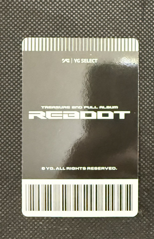 志焄🐶 二輯 YG PB 特典