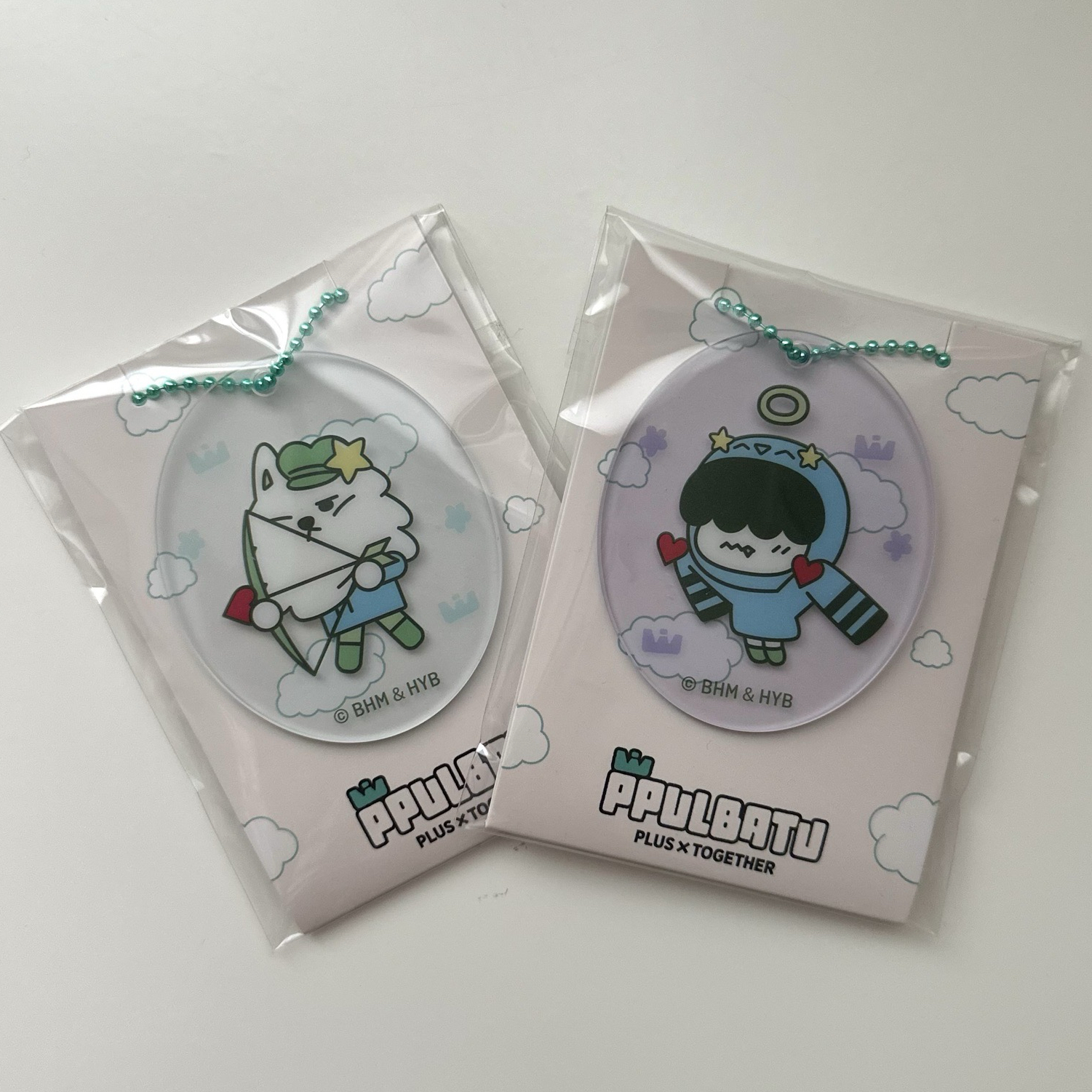 TXT 日本全家聯名角巴兔 飲料滿額鑰匙圈吊飾