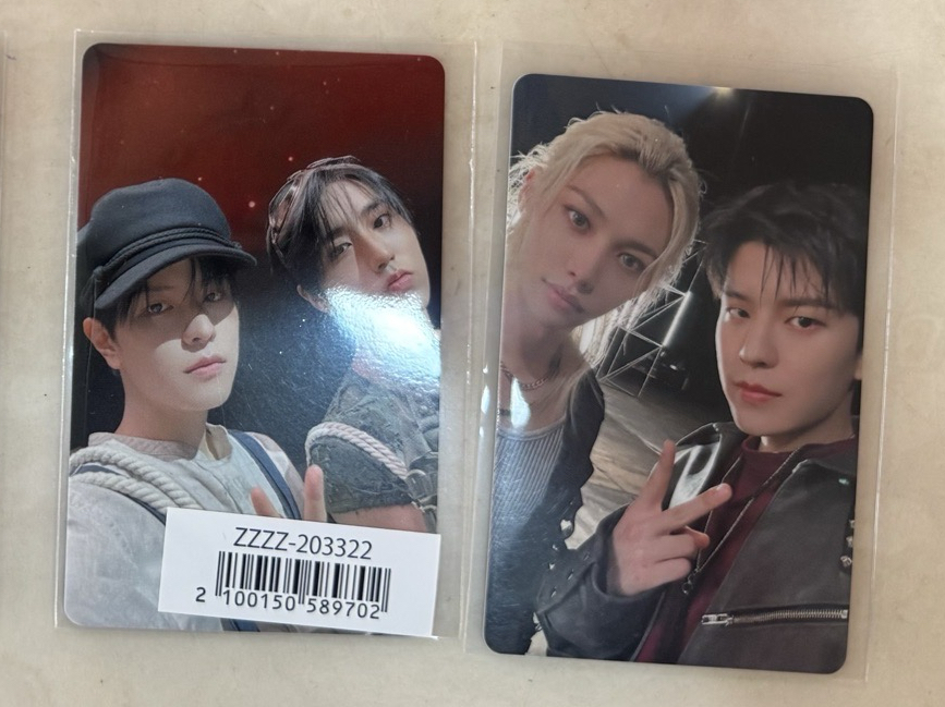 GIANT JYP FC 特典卡 城玟 & 菲玟