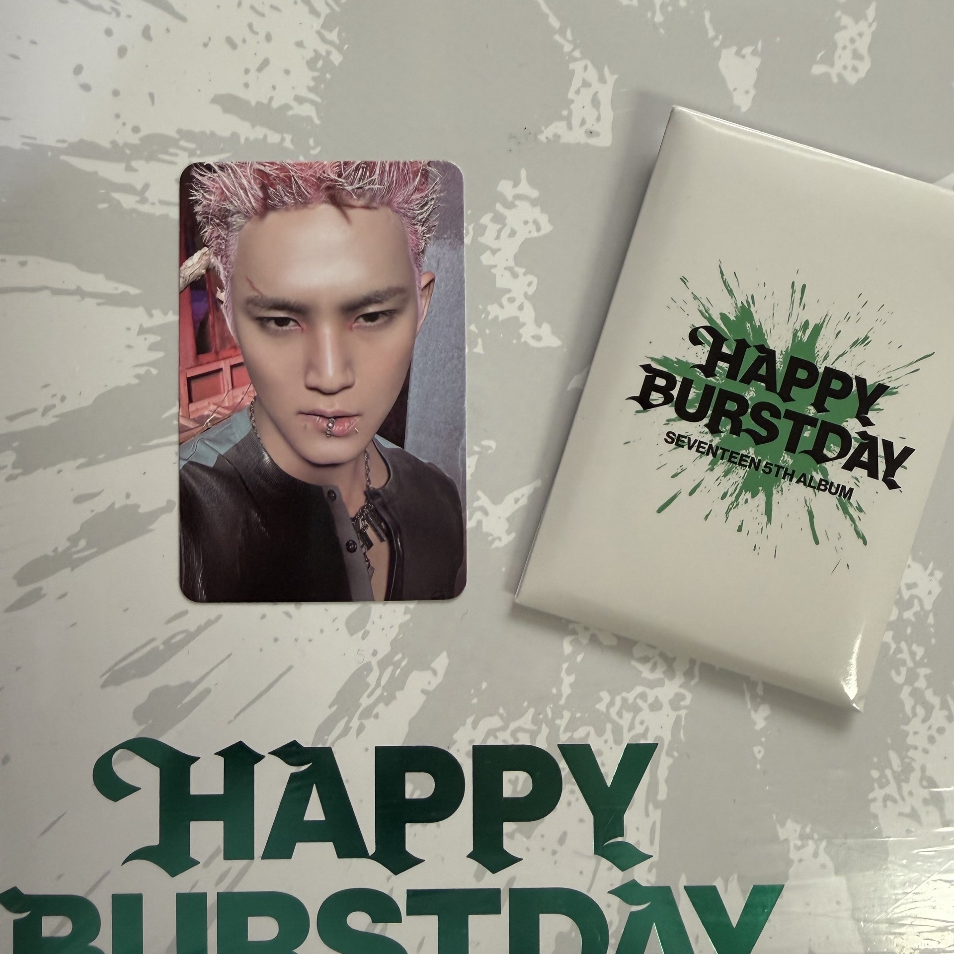 MINGYU｜HAPPY BURSTDAY 正五 公放卡
