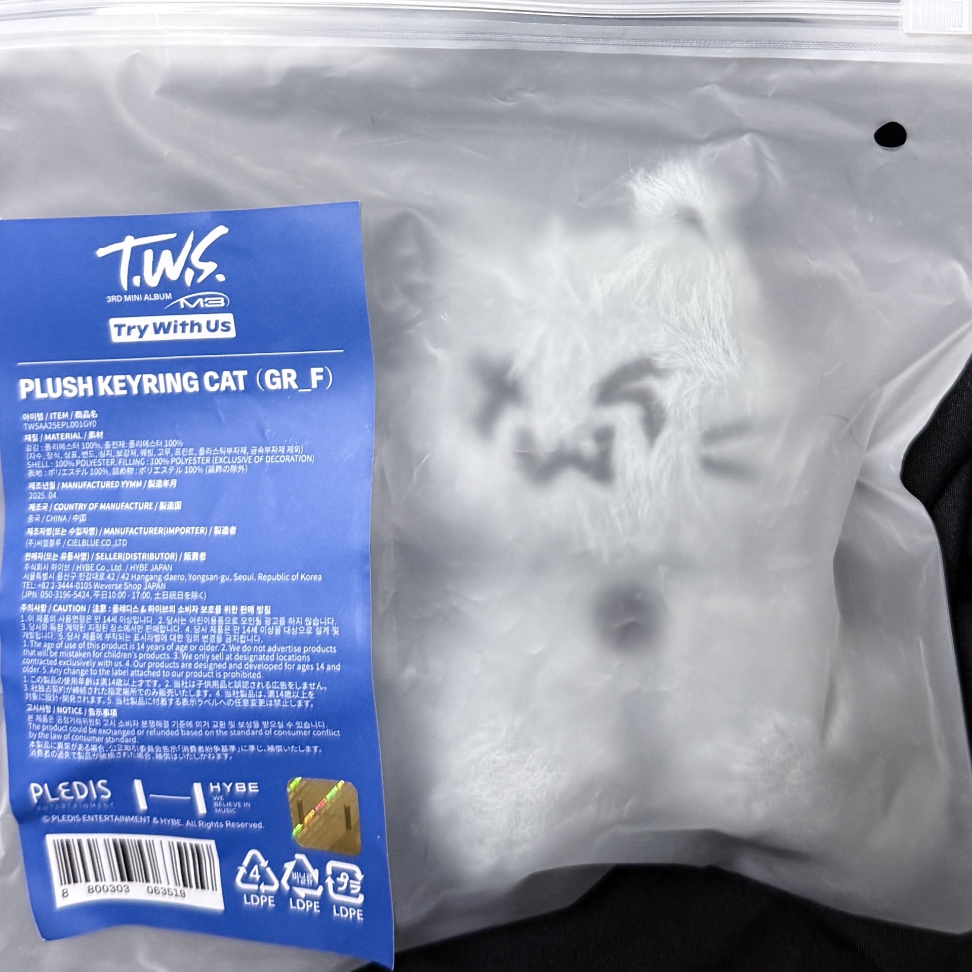 現貨全新未拆TWS灰貓