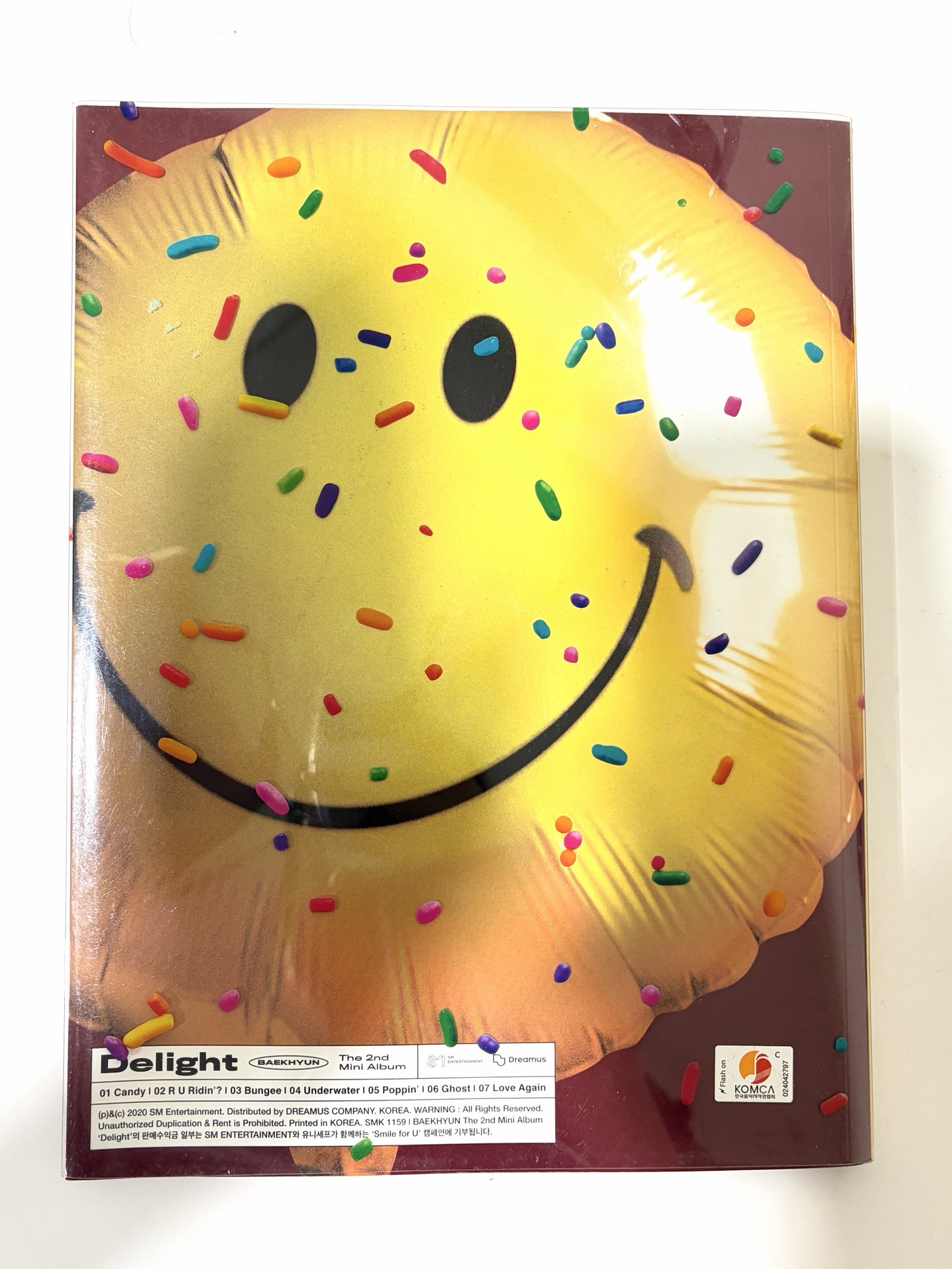 伯賢 Delight Honey版 含小卡｜全新購入｜收藏釋出