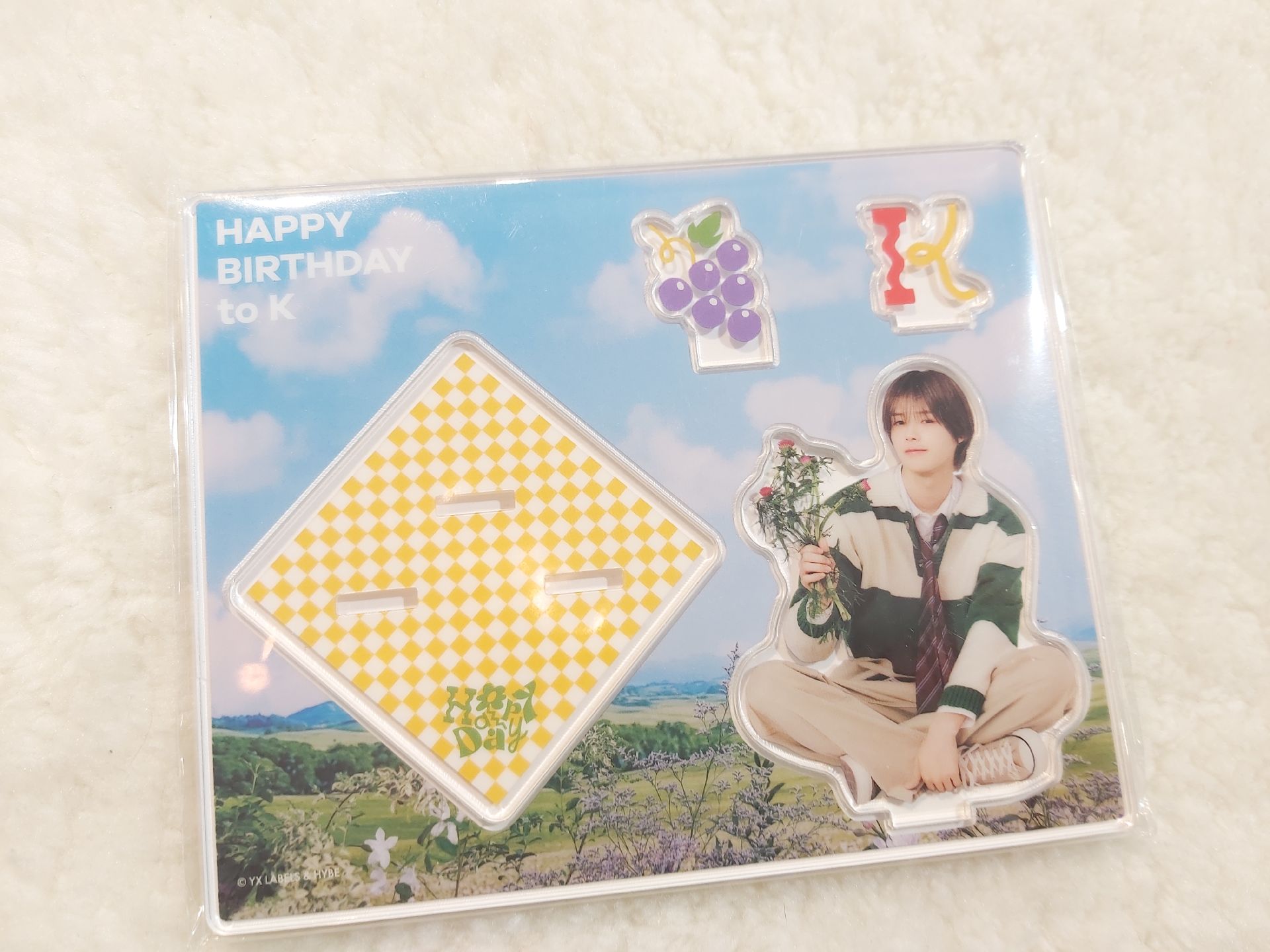 K 2025生日壓克力立牌