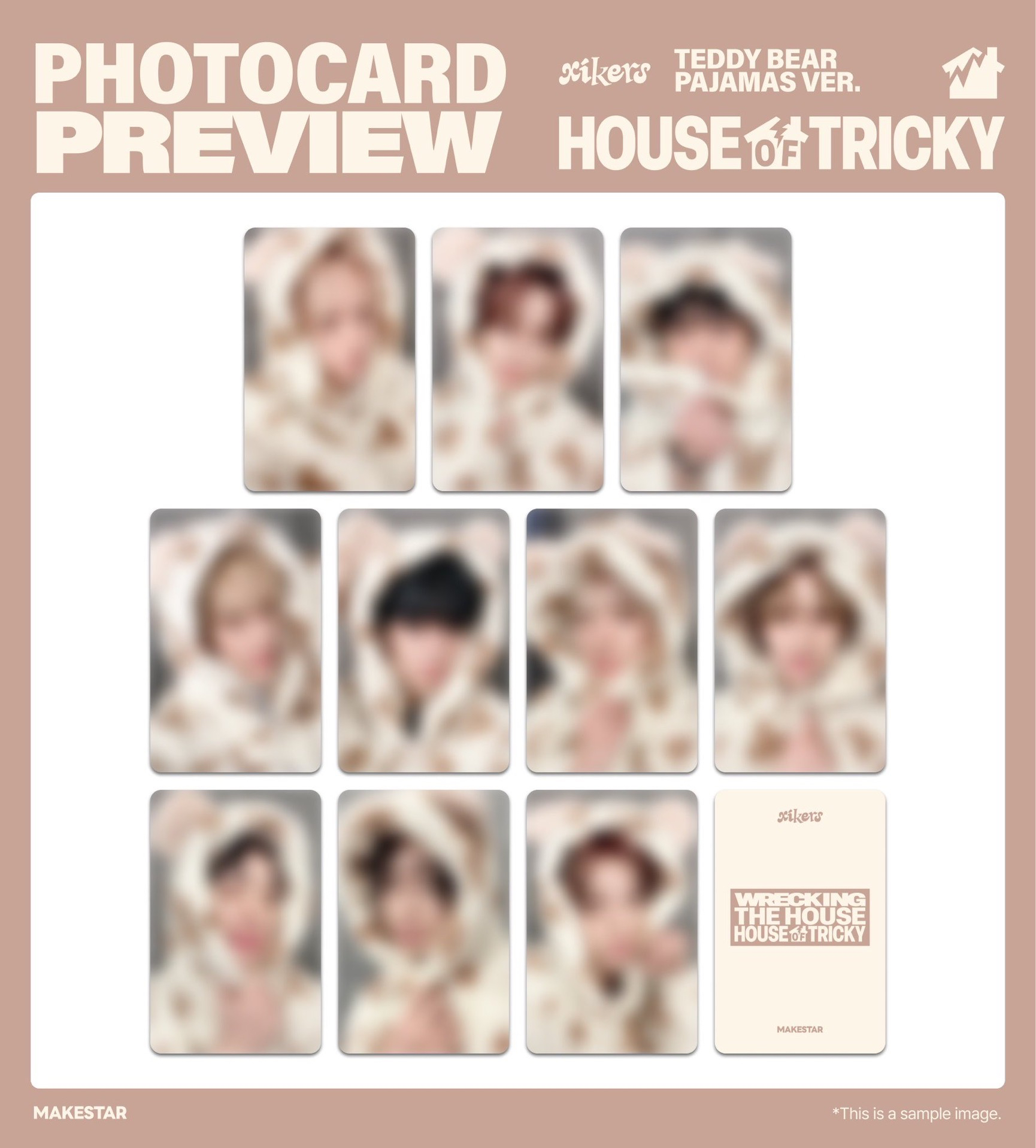 xikers ms特典 睡衣ver