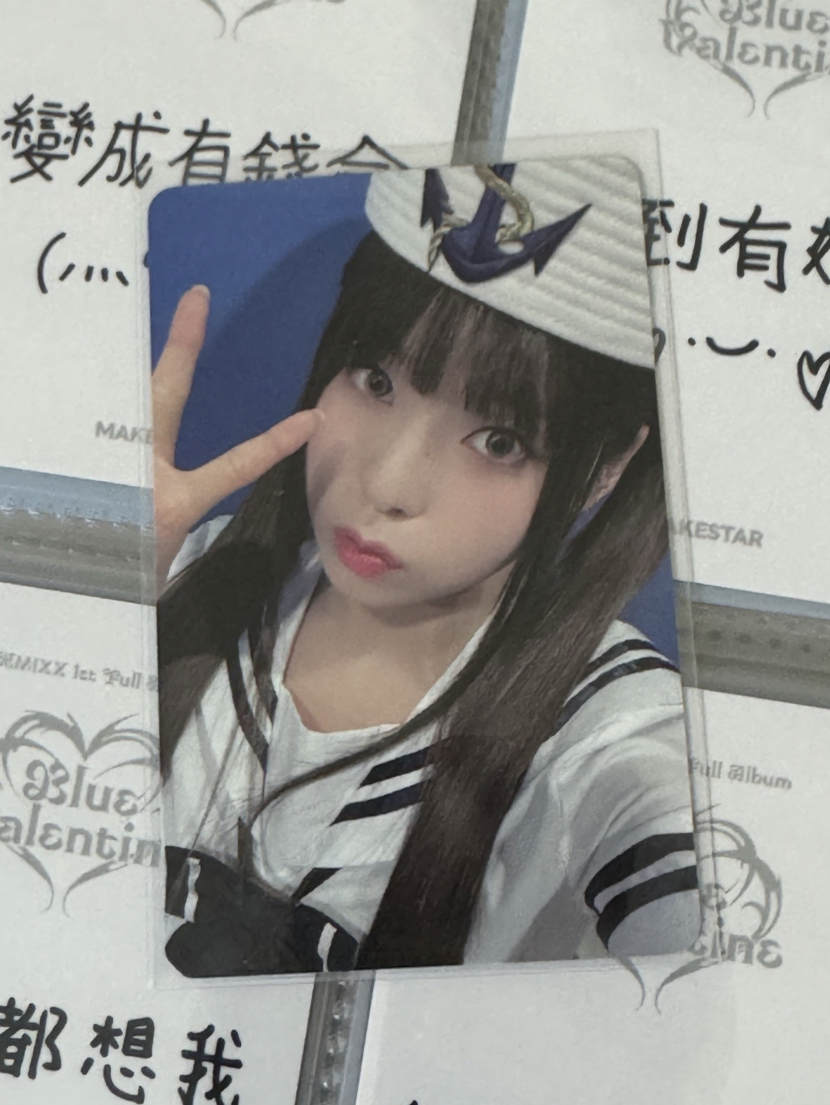 📌NMIXX expérgo wm 簽售卡 2.0 海軍圭