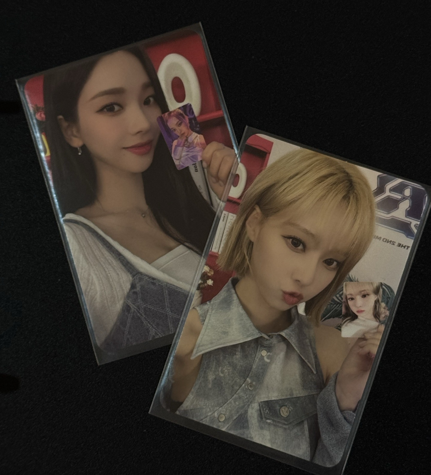 aespa 冬柚sm直播卡