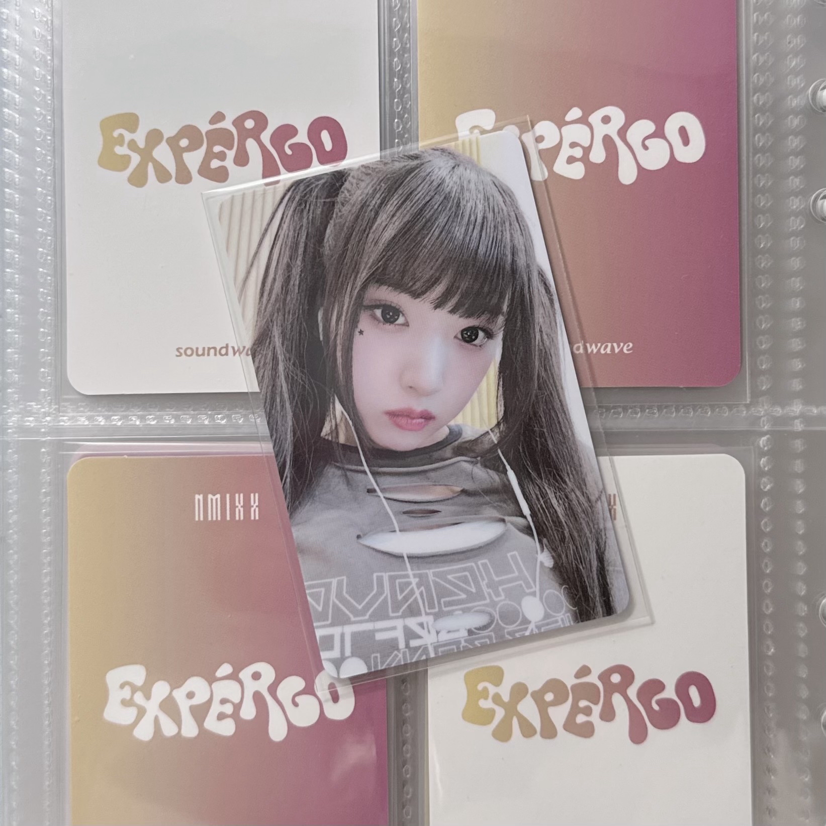 ꒰ Jiwoo ꒱ expérgo 特典卡