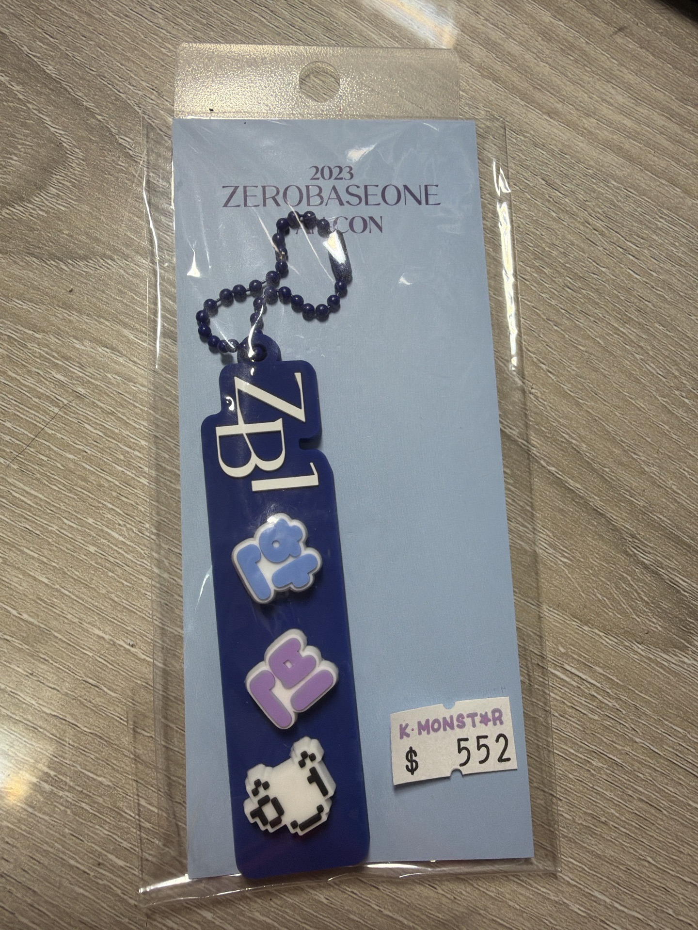 ZB1 2023 fancon 場週鑰匙圈