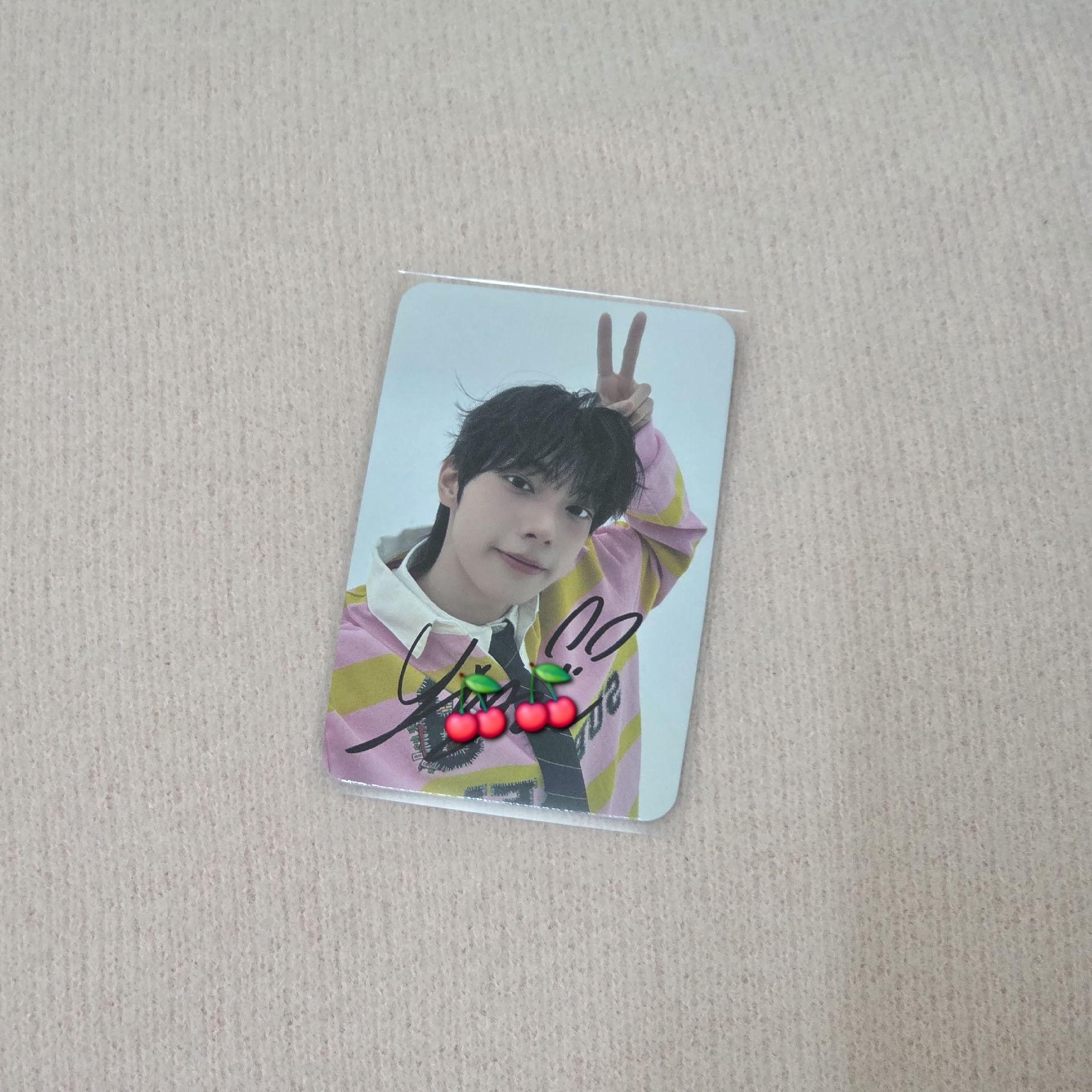 崔立于 音中第二週親簽小卡