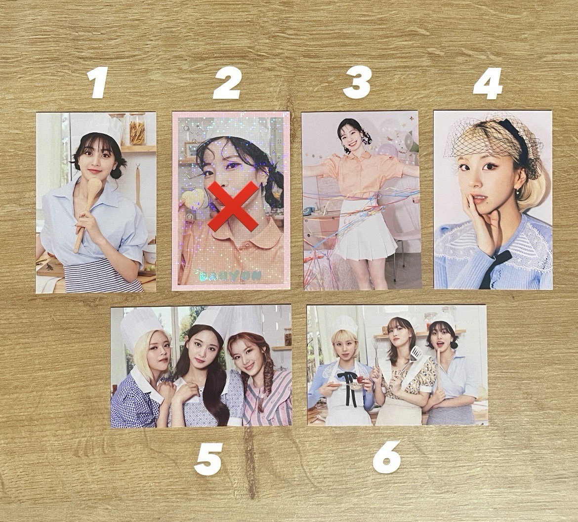 TWICE💘六週年 隨機卡