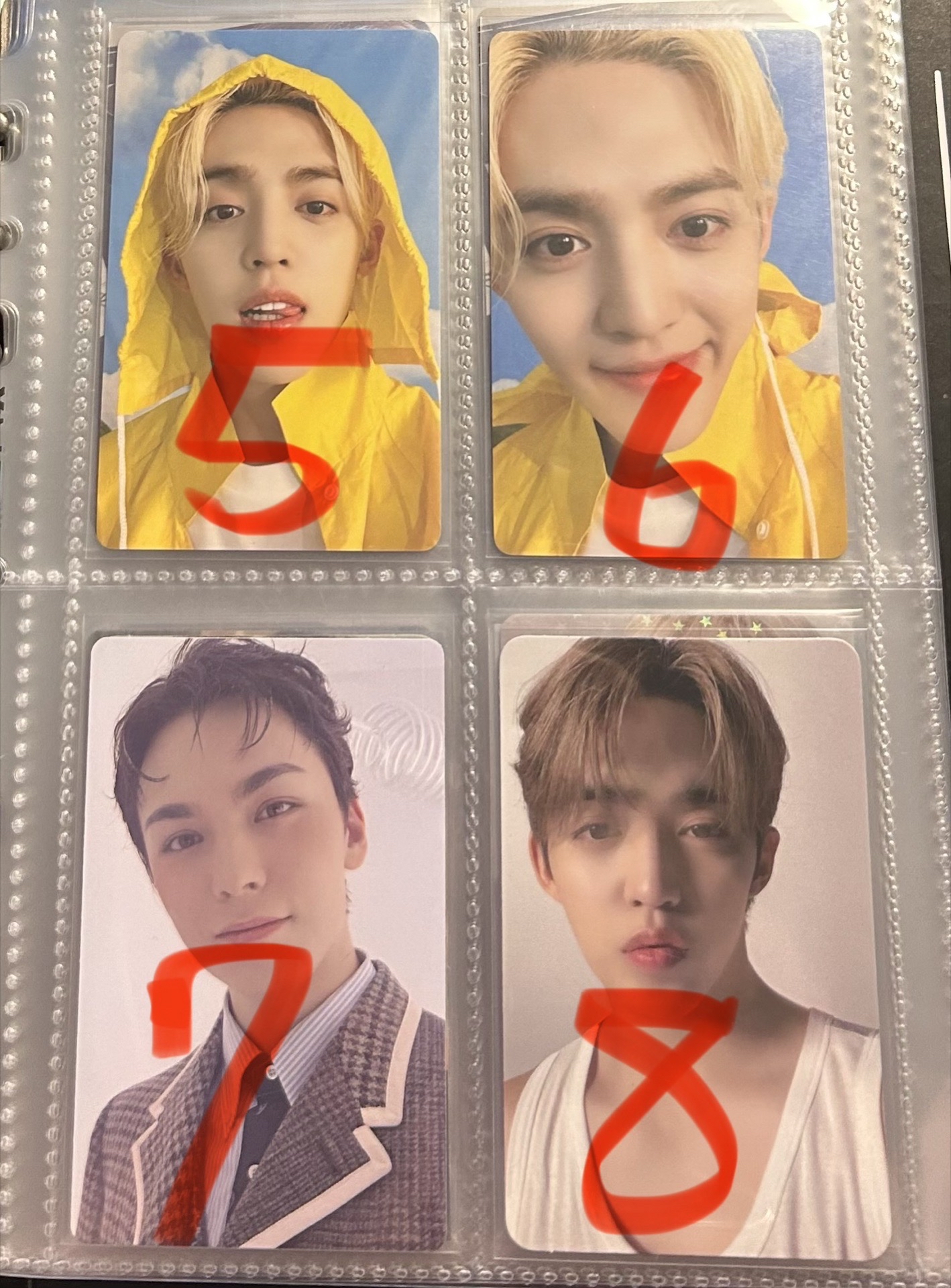 皆可當綁（奎 榮 率 哲 燦 勳 寛 圓 八 秀 俊 漢）