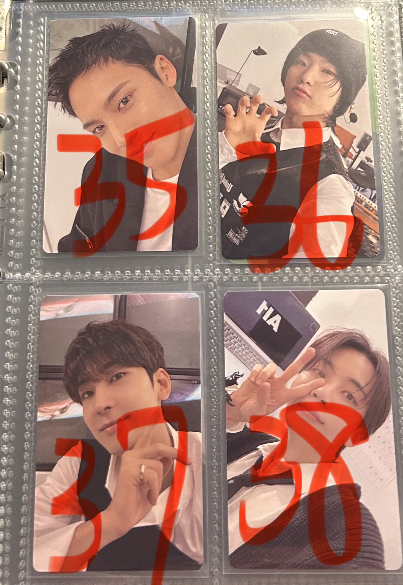 皆可當綁（奎 榮 率 哲 燦 勳 寛 圓 八 秀 俊 漢）