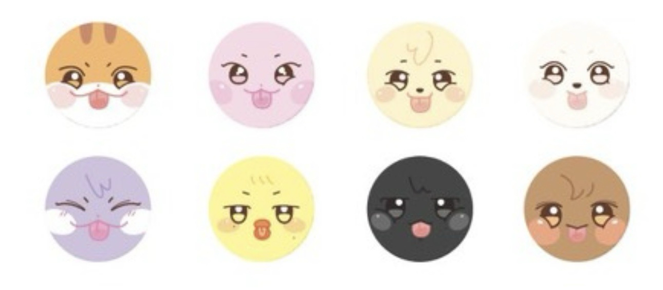 Calling系列-星中潤旼軟軟徽章