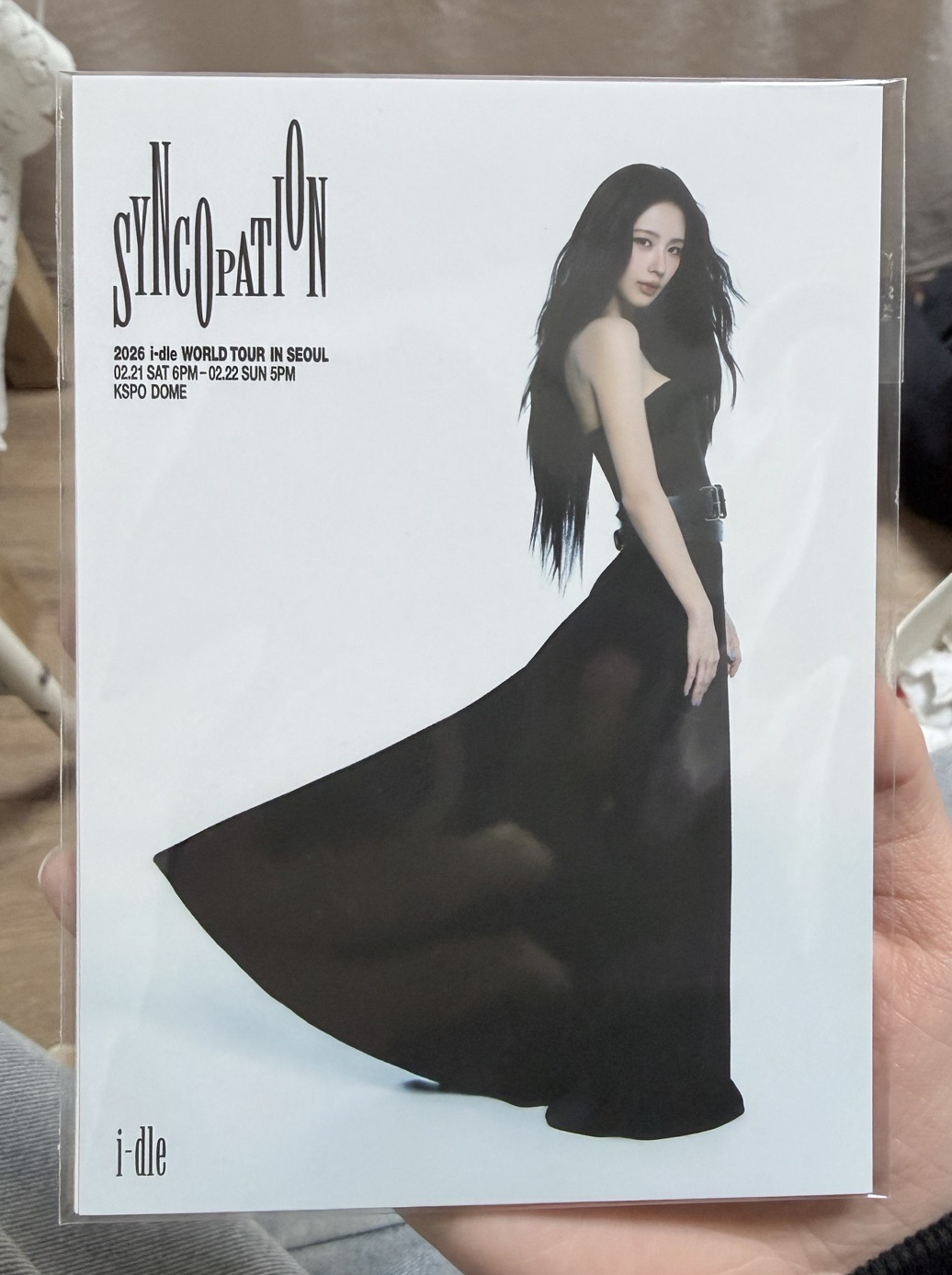 SYNCOPATION VIP明信片+貼紙