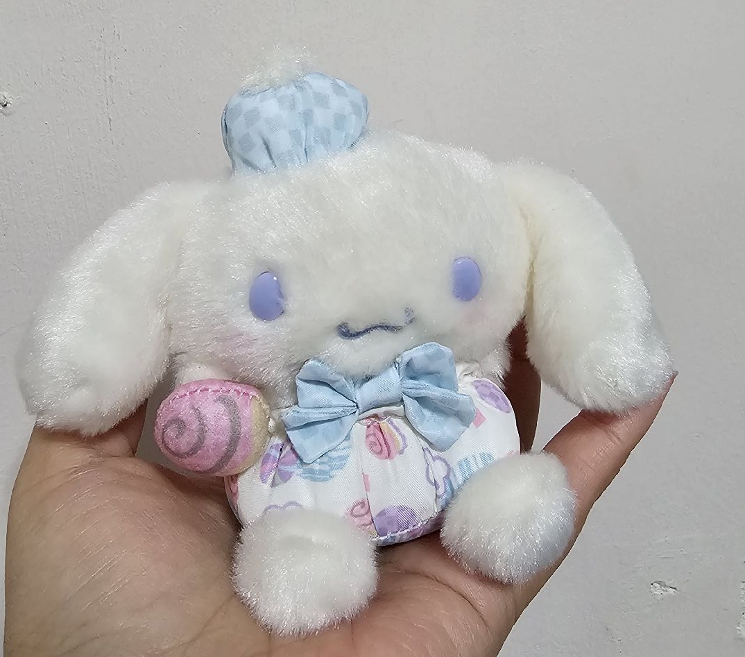 大耳狗造型玩偶吊鍊(和風粉彩)