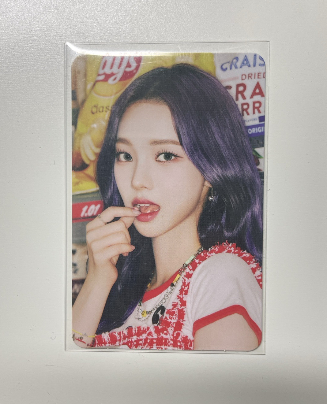 aespa 2022fm 薯片隨機卡 柚