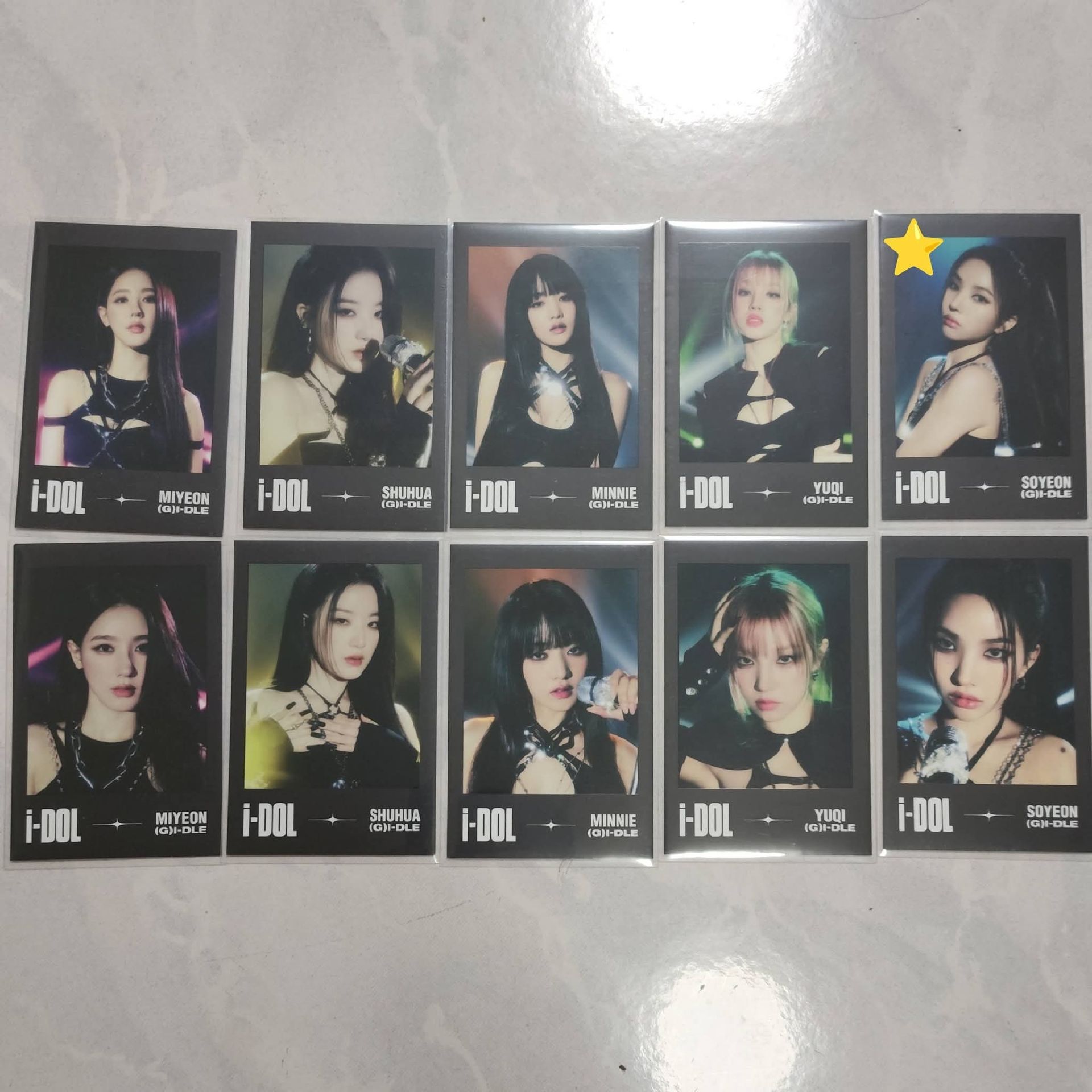 idle24世巡週邊小卡（整套10張