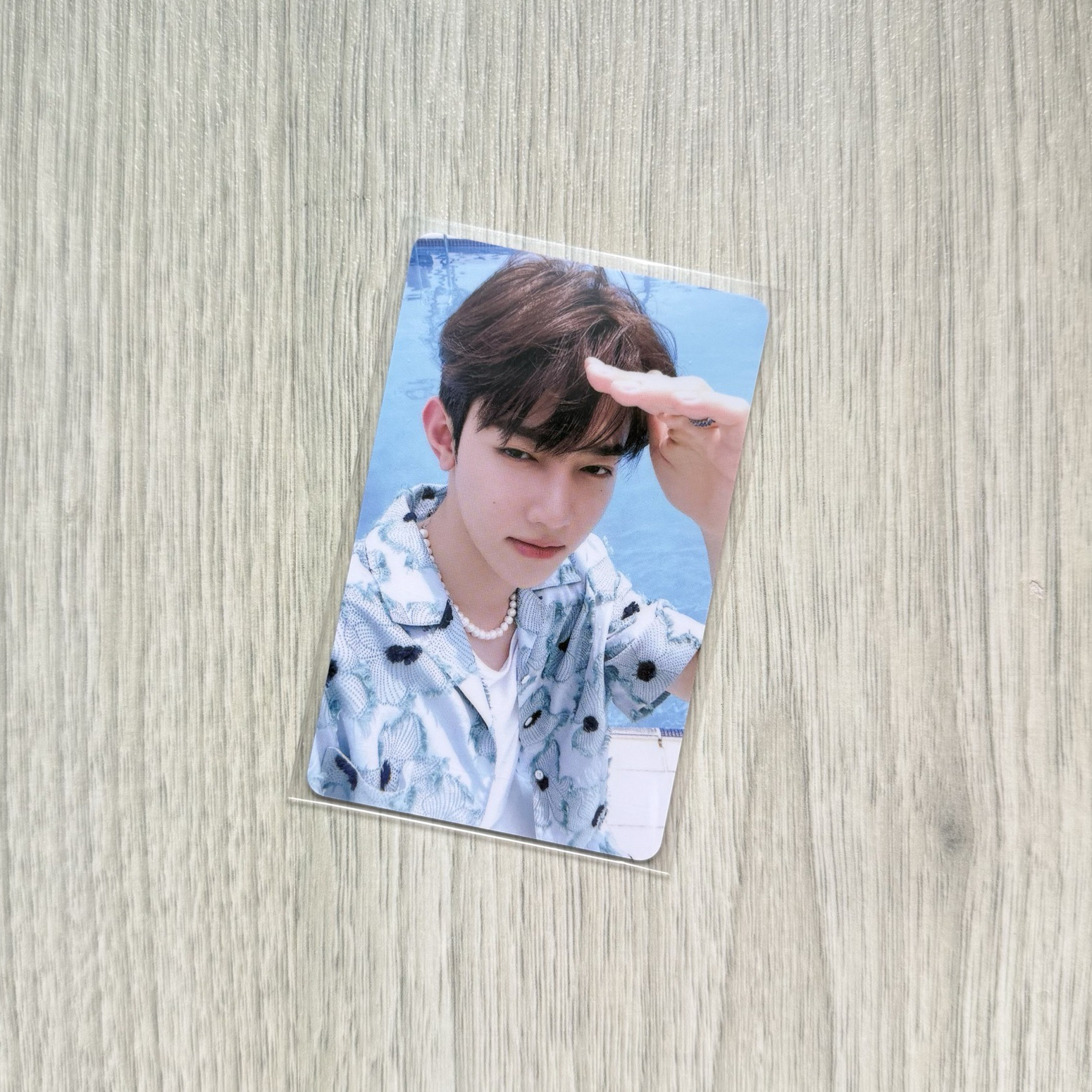 ZB1 章昊 clean 香水 代言卡