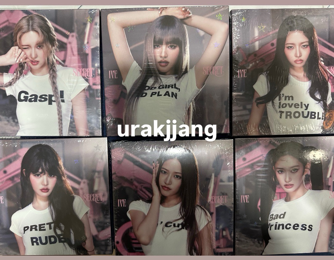 IVE SECRET KMONSTAR 影通 咬手指ver. 六卡六專