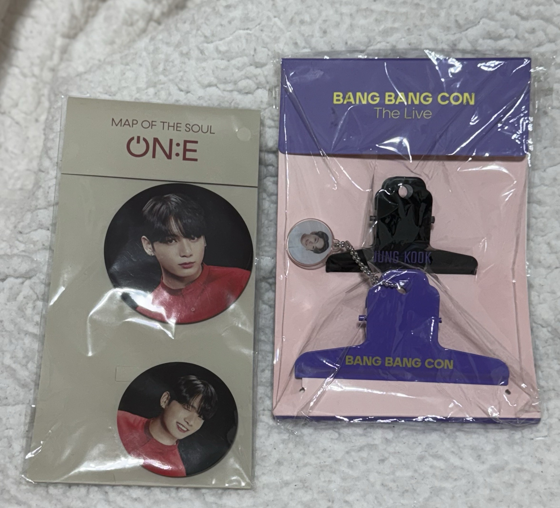 柾國 徽章 夾子 演唱會週邊 ON:E BBC