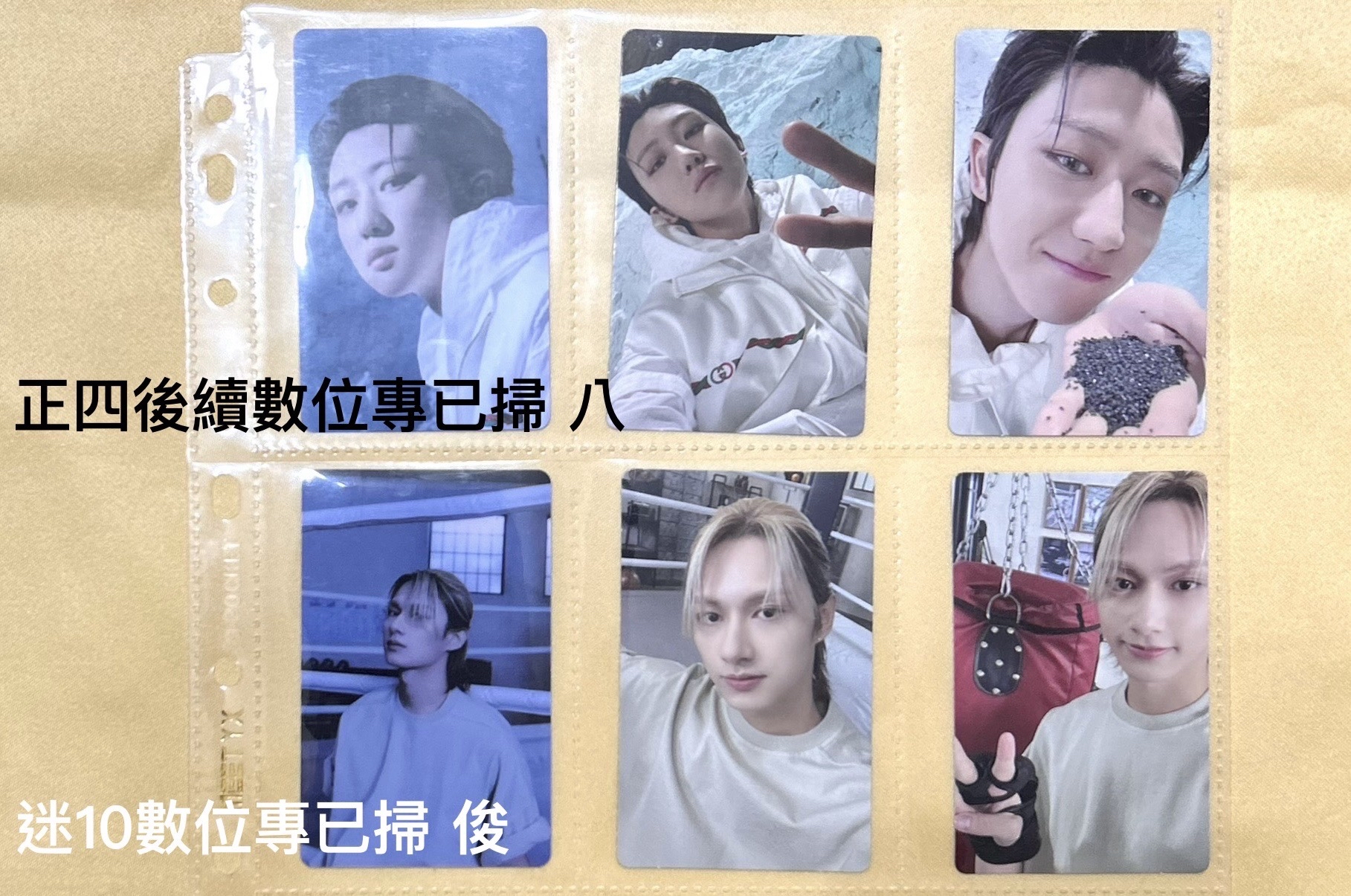 🌟八數位專/迷10克拉盤俊全專/俊碩特二貼紙