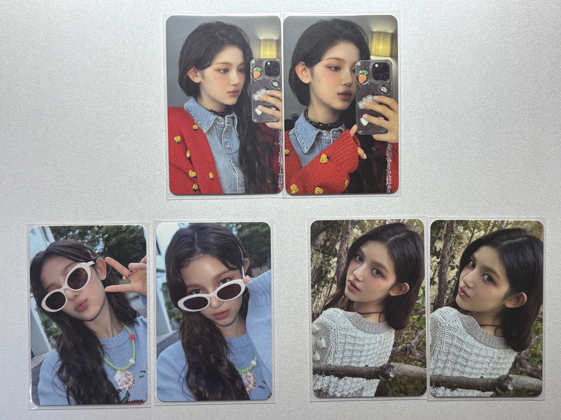 丹 年曆卡（兩張合售）