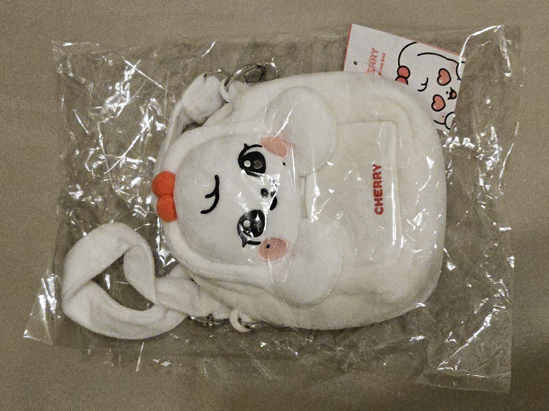 MINIVE SCHOOL CHERRY PVC BAG IVE 張員瑛 娃娃 PVC娃包 櫻桃兔