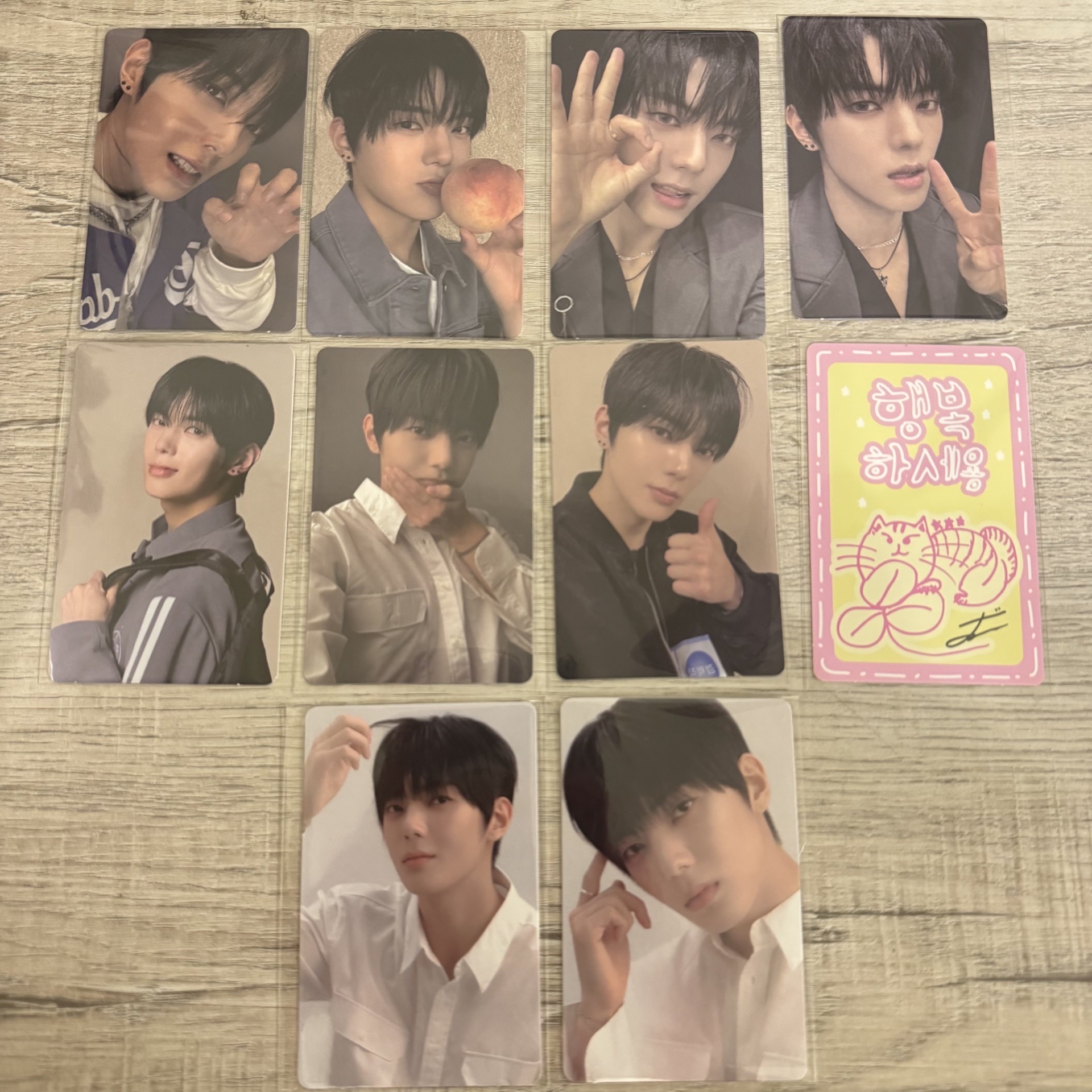 WHIB全李正 展覽卡 幸運卡