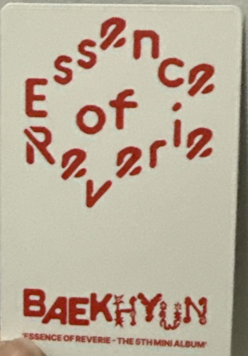 邊伯賢 bolo5變化卡（紅版）