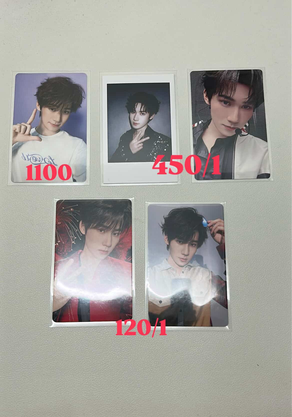 張真源 周邊/專/隨機/場週/謝禮卡（🍀）