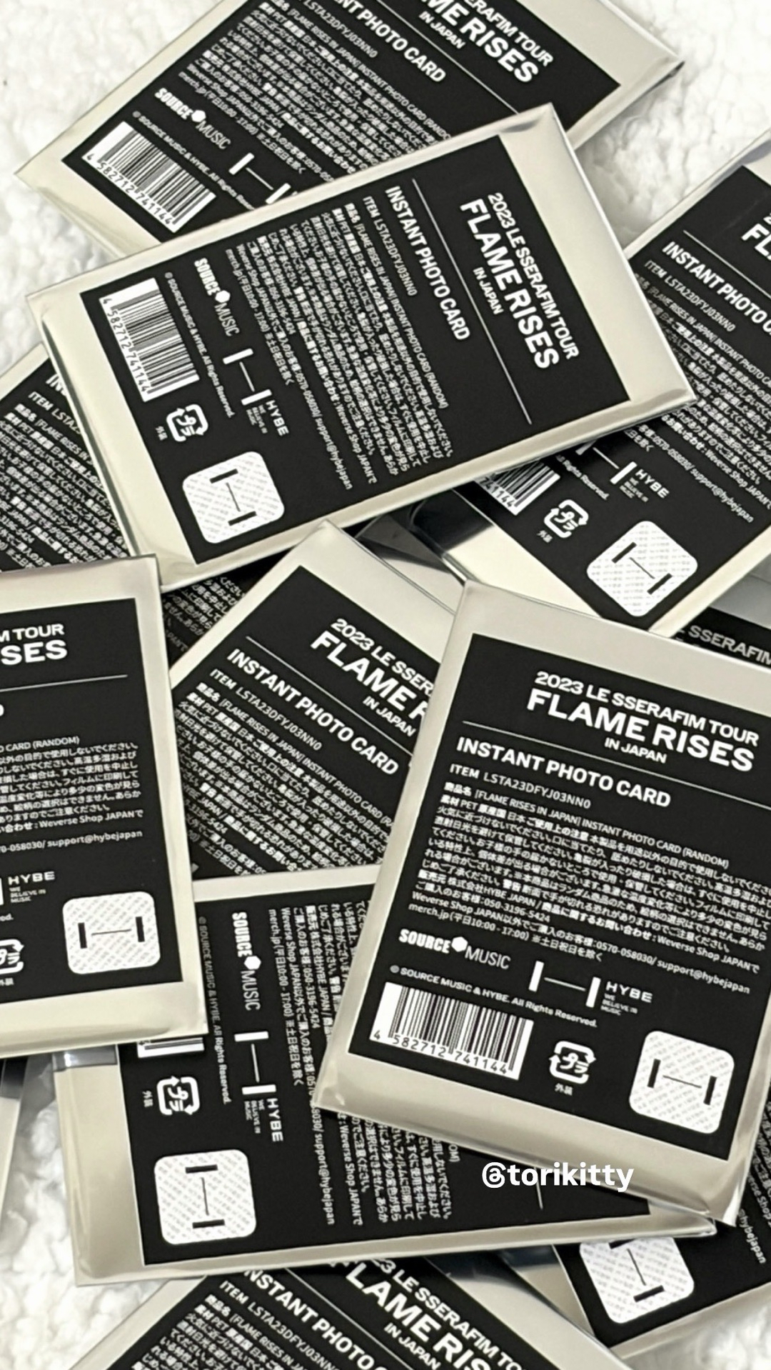 2023 FLAME RISES 未拆拍立得