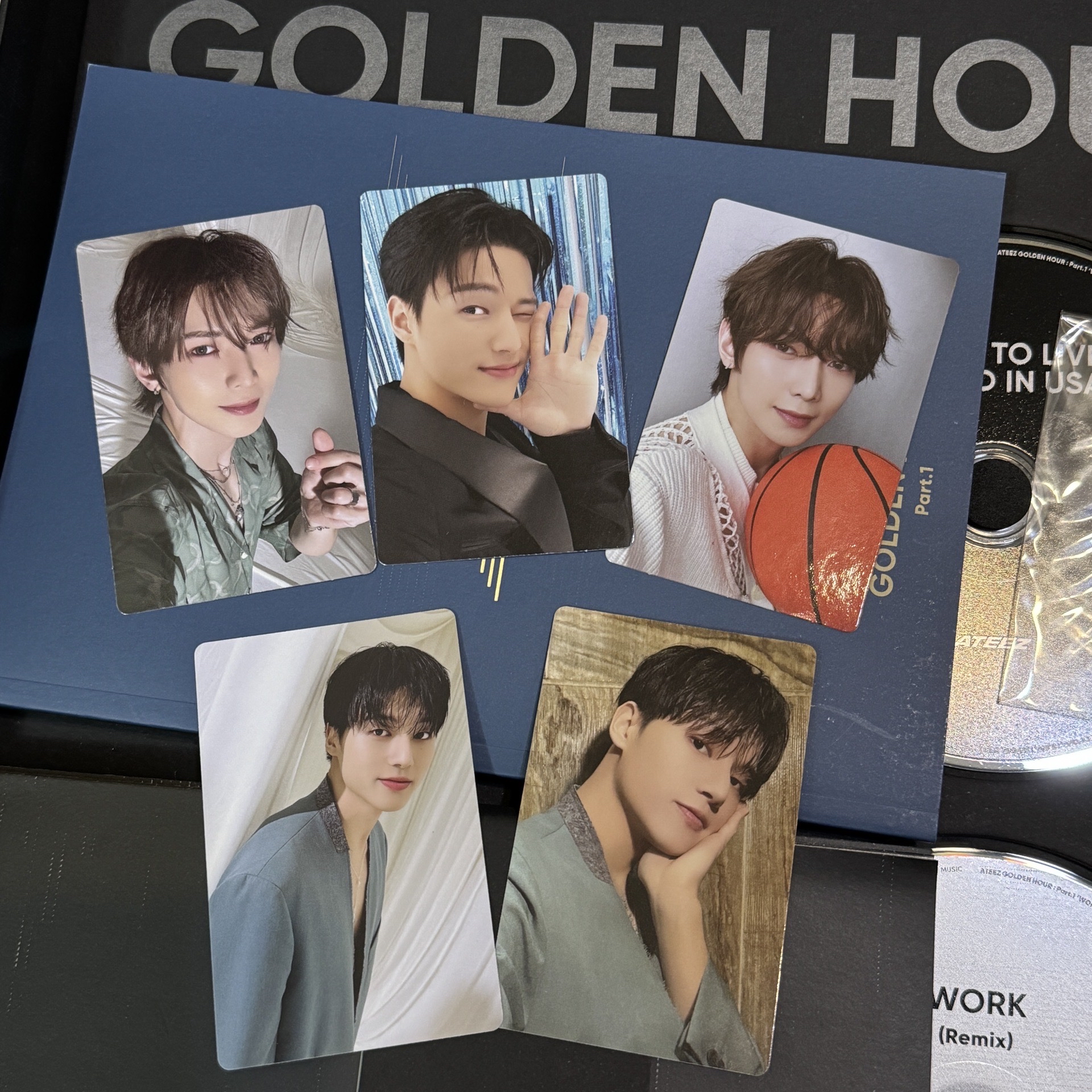 ATEEZ [GOLDEN HOUR : Part.1 'WORK TO LIVE VER. 