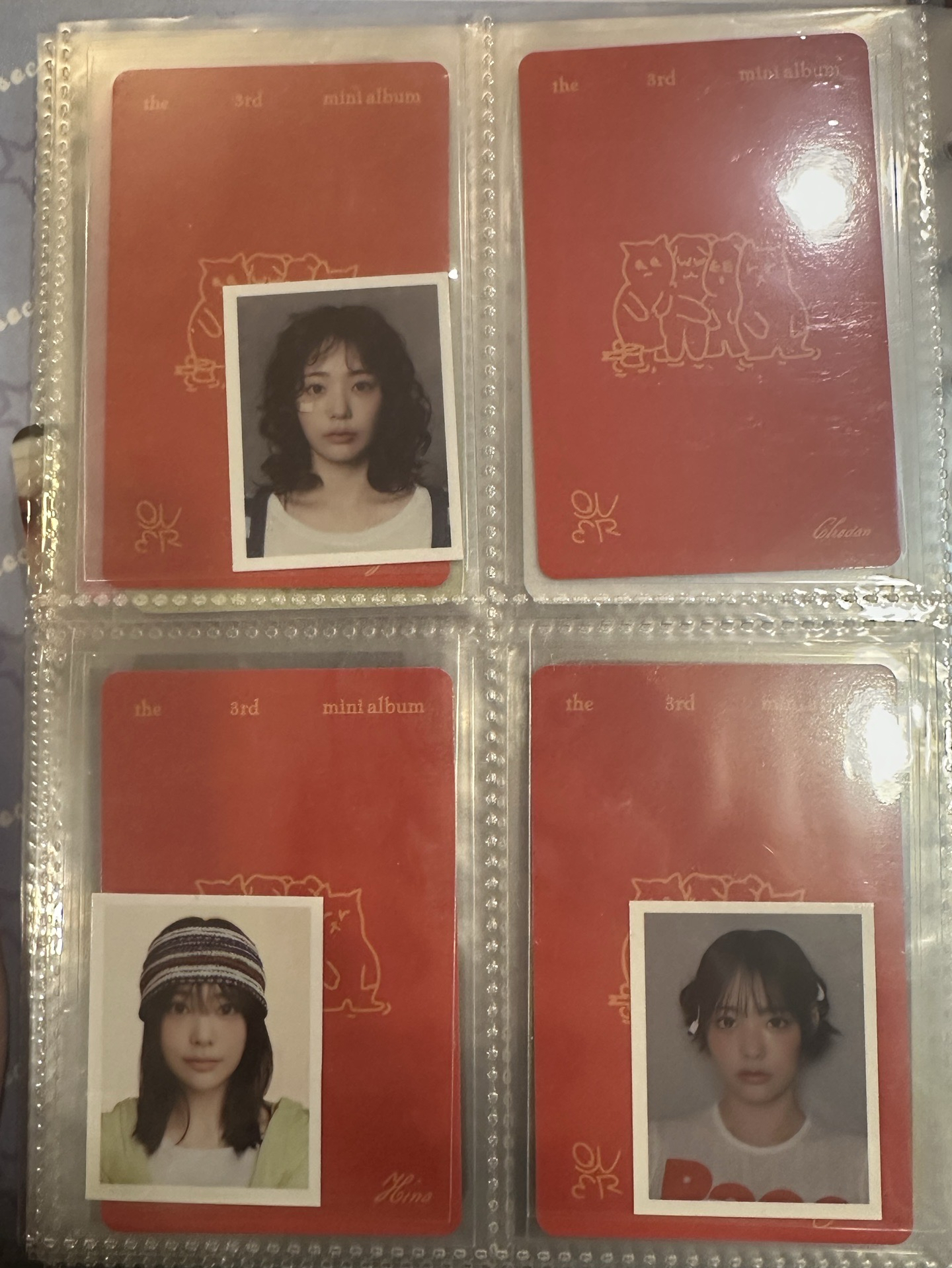 QWER燕證件照三張