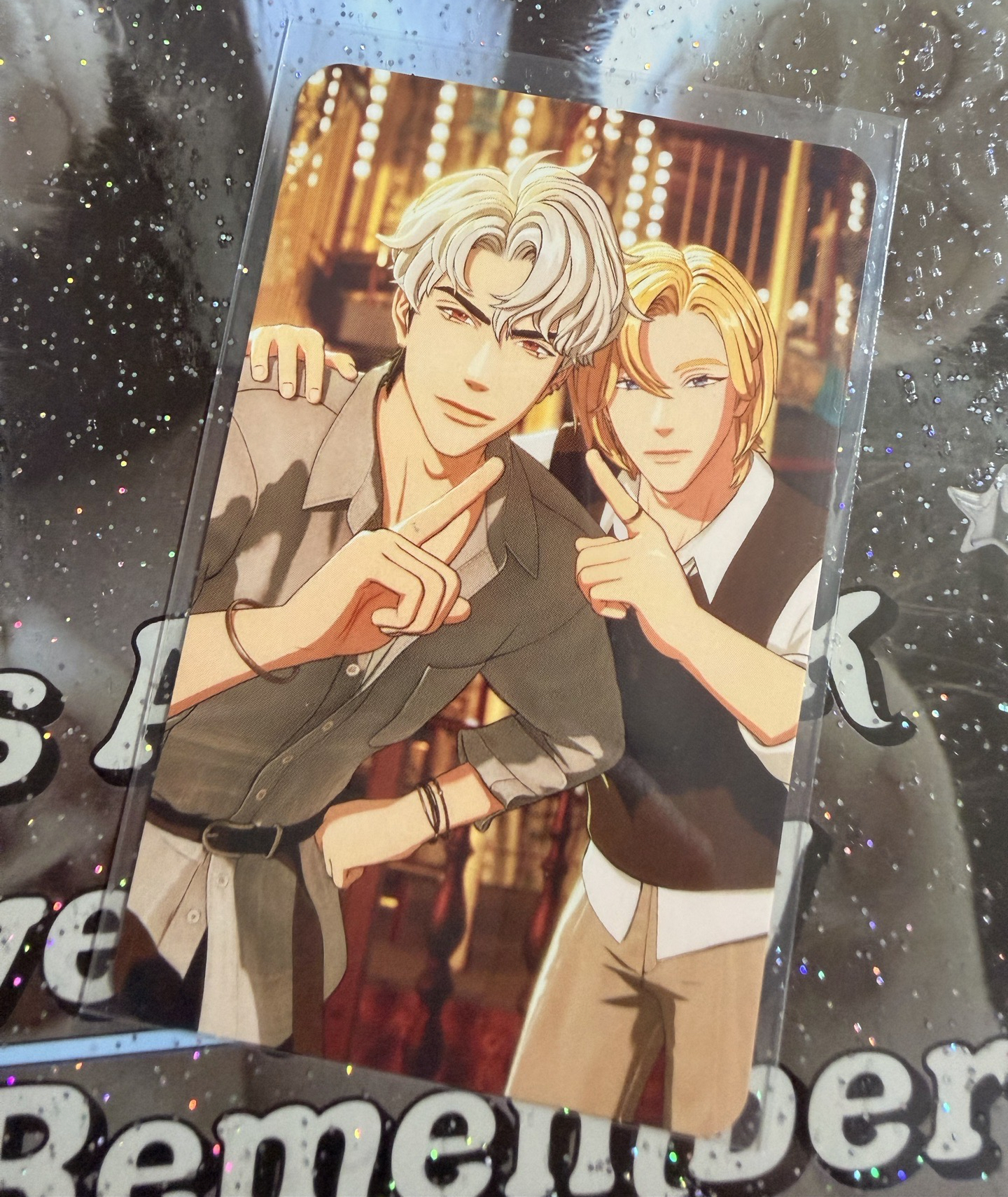 かくれんぼ  雙人卡 ❤️💜 Eunho + Noah✨