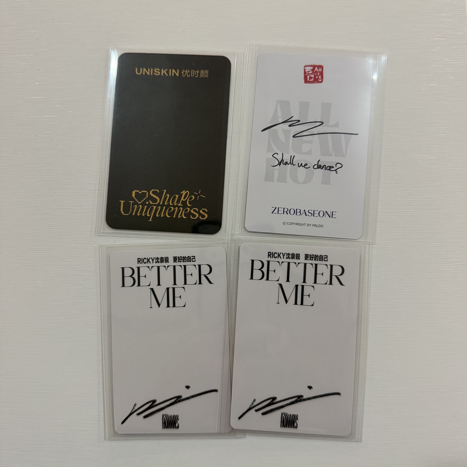 沈泉鋭代言卡 泡麵卡