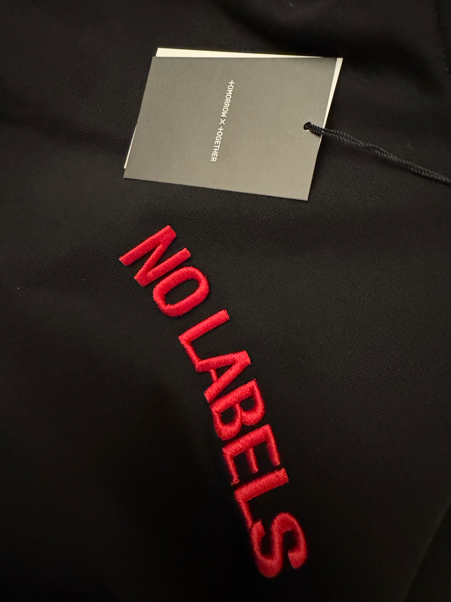 NO LABELS帽T 崔然竣TXT