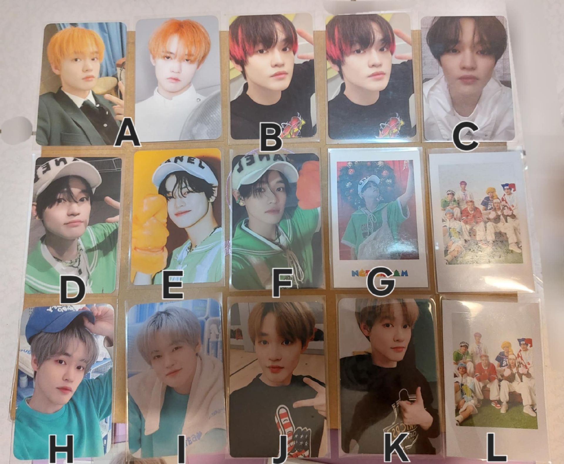 辰樂 candy 紋身貼小卡